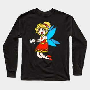 Mardi Gras Tooth Fairy Costume Original Gift Long Sleeve T-Shirt